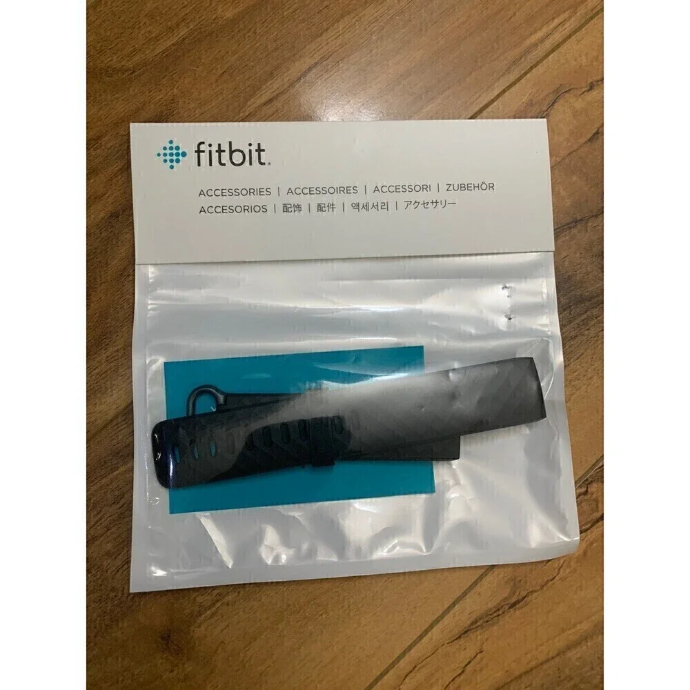 Fitbit Accessories Classic Large Black Band for Charge 4 and Charge 3 FB168ABBKL
